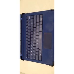 Microsoft Model 1644 Type Cover for Surface Pro 3 - Blue with Folio Style Case